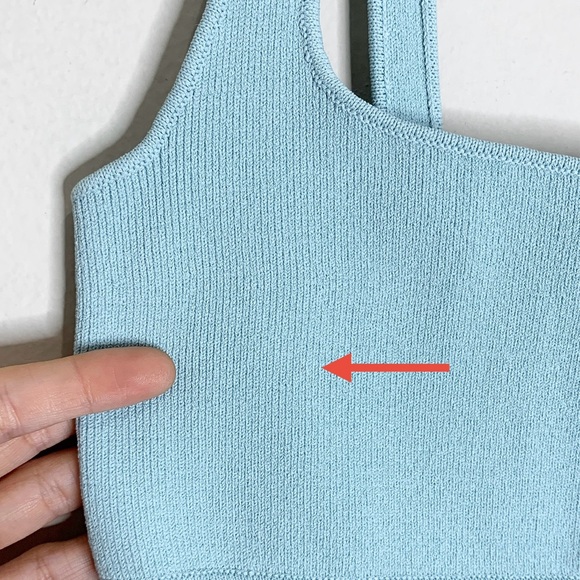 Scanlan Theodore Crepe Knit Square Neck Dress (Sz XS) Midi Light Blue Aqua - Picture 14 of 16